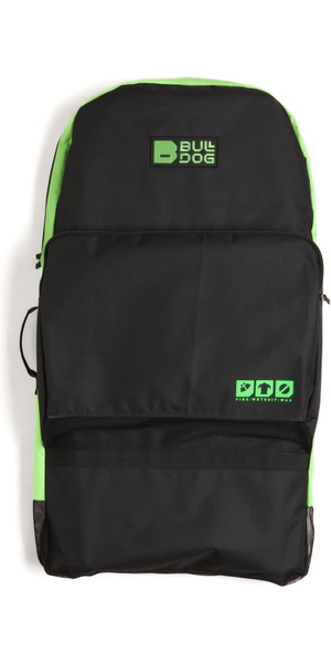 2026 Bulldog Bolsa Bodyboard Bdbbb - Negro / Verde Neón